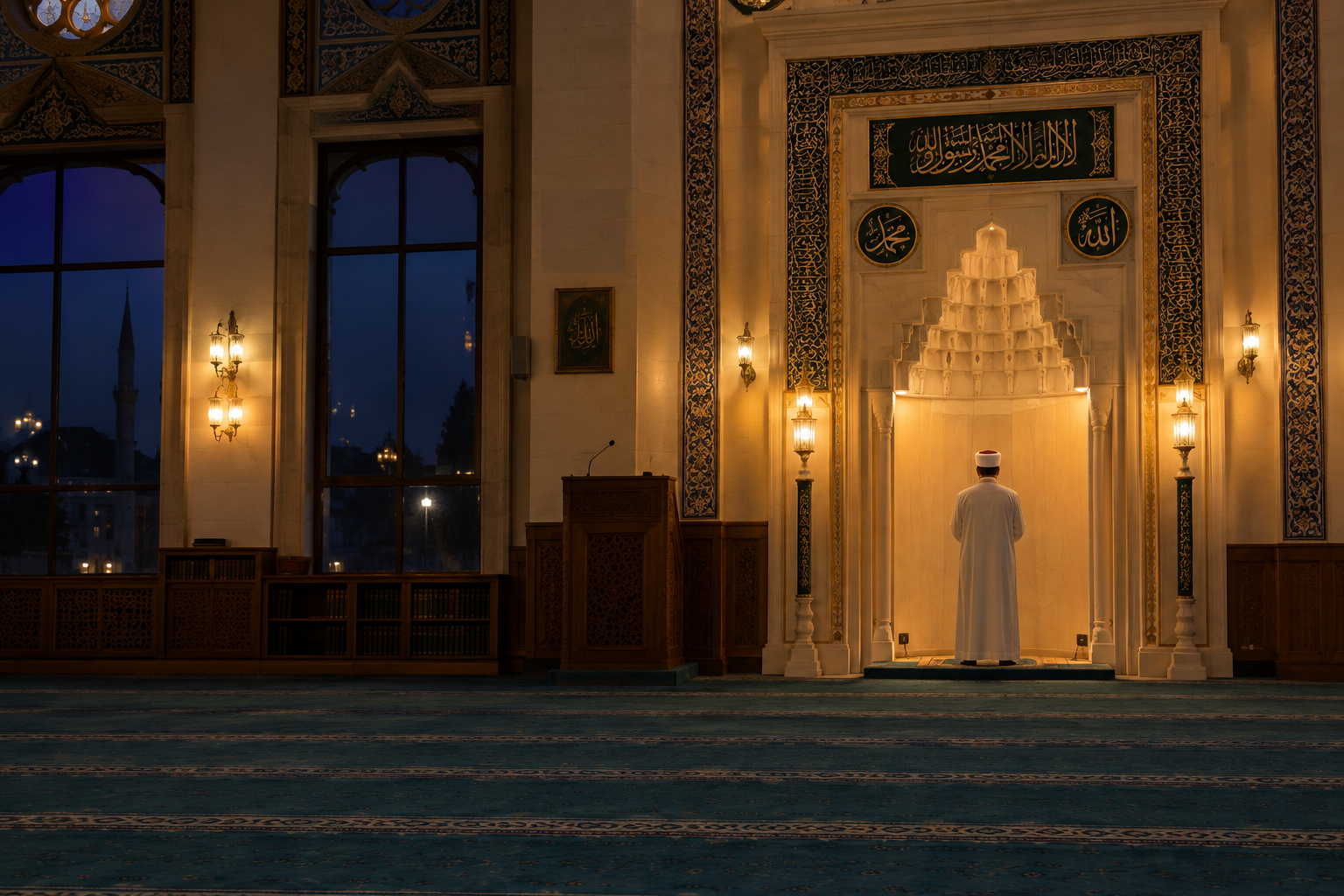 sabah namazını kılan imam